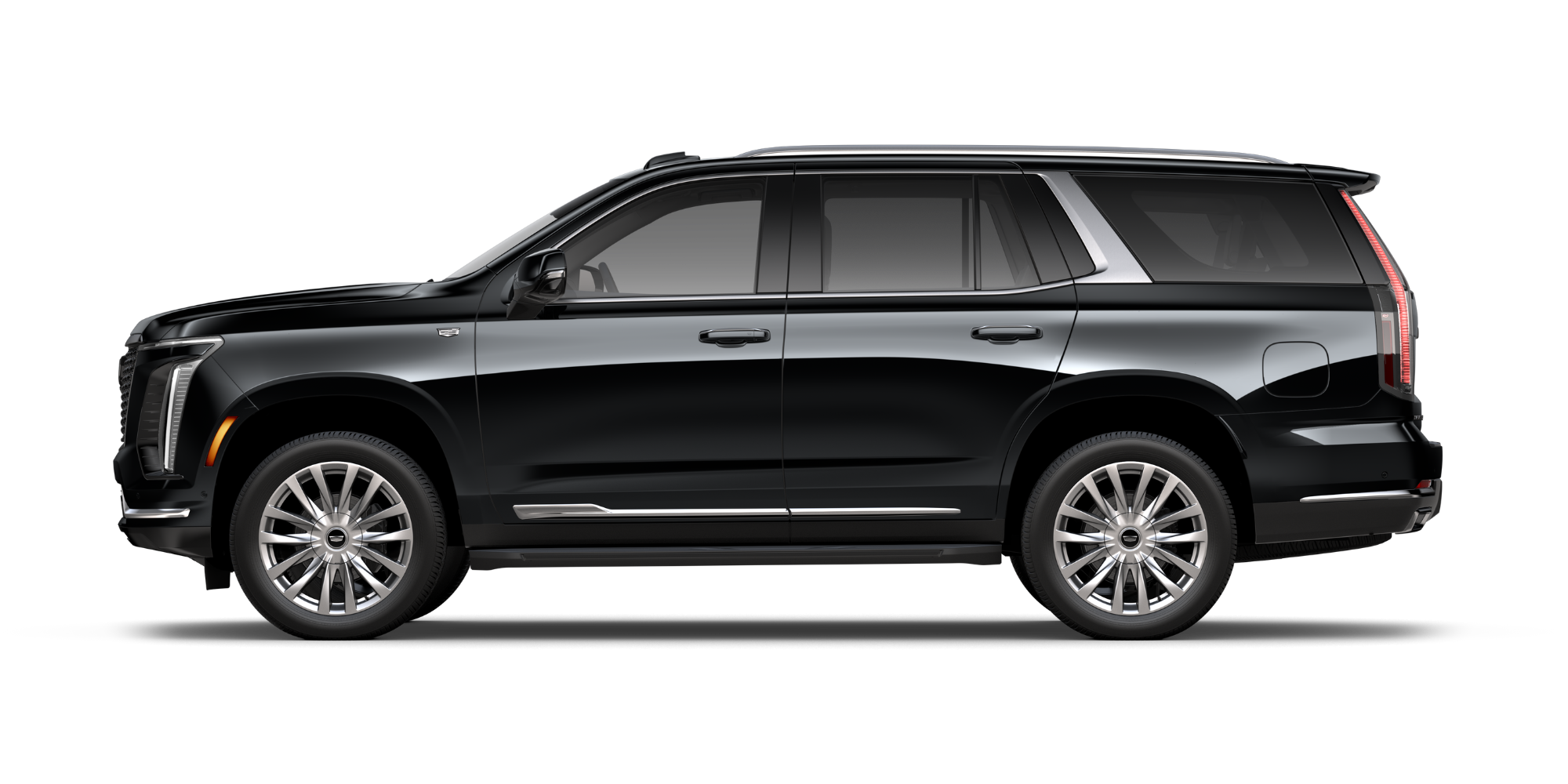 Cadillac 官方展示的 Black Raven 黑色 Escalade