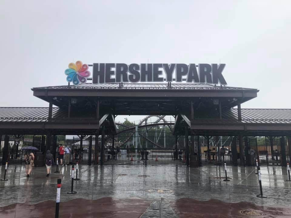 宾夕法尼亚Hersheypark主入口真实照片